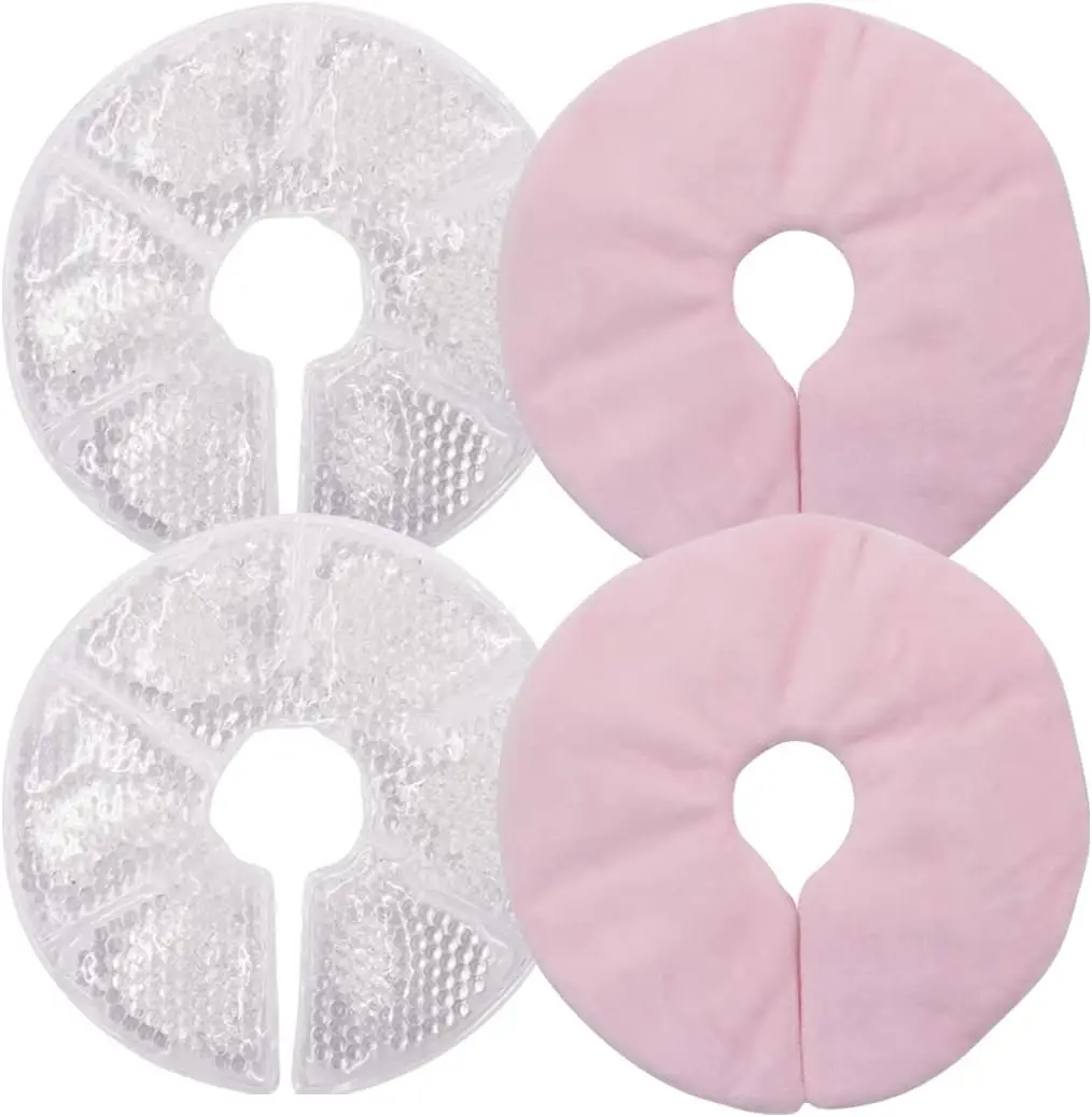 Brusttherapie-Pads, Gel-Pads für heißes und kaltes Stillen, Essentials zum Stillen und Erholung nach der Geburt, Linderung von Schmerzen beim Stillen