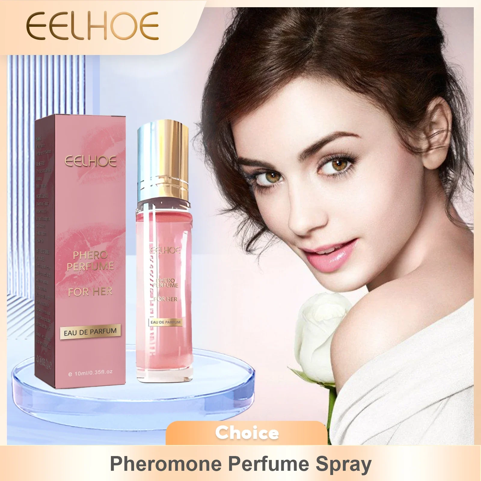 Langanhaltendes Pheromon-Parfümspray, Dating, duftende Öle, Düfte, Parfüm für Frauen, Flüssigkeit, lockt die gegenüberliegenden Sexdüfte, leicht