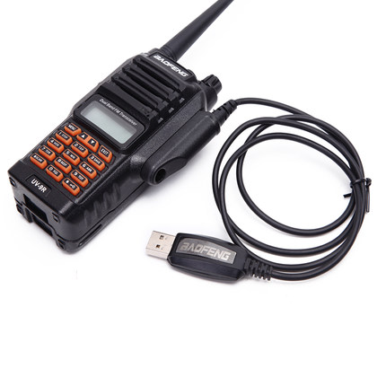 UV-9R Pro Programmierkabel UV-68 Pro Max BAOFENG UV-9R Plus BF-9700 BF-A58 UV-XR UV-5R WP GT-3WP UV-5S Radios USB-Kabel Disk CD