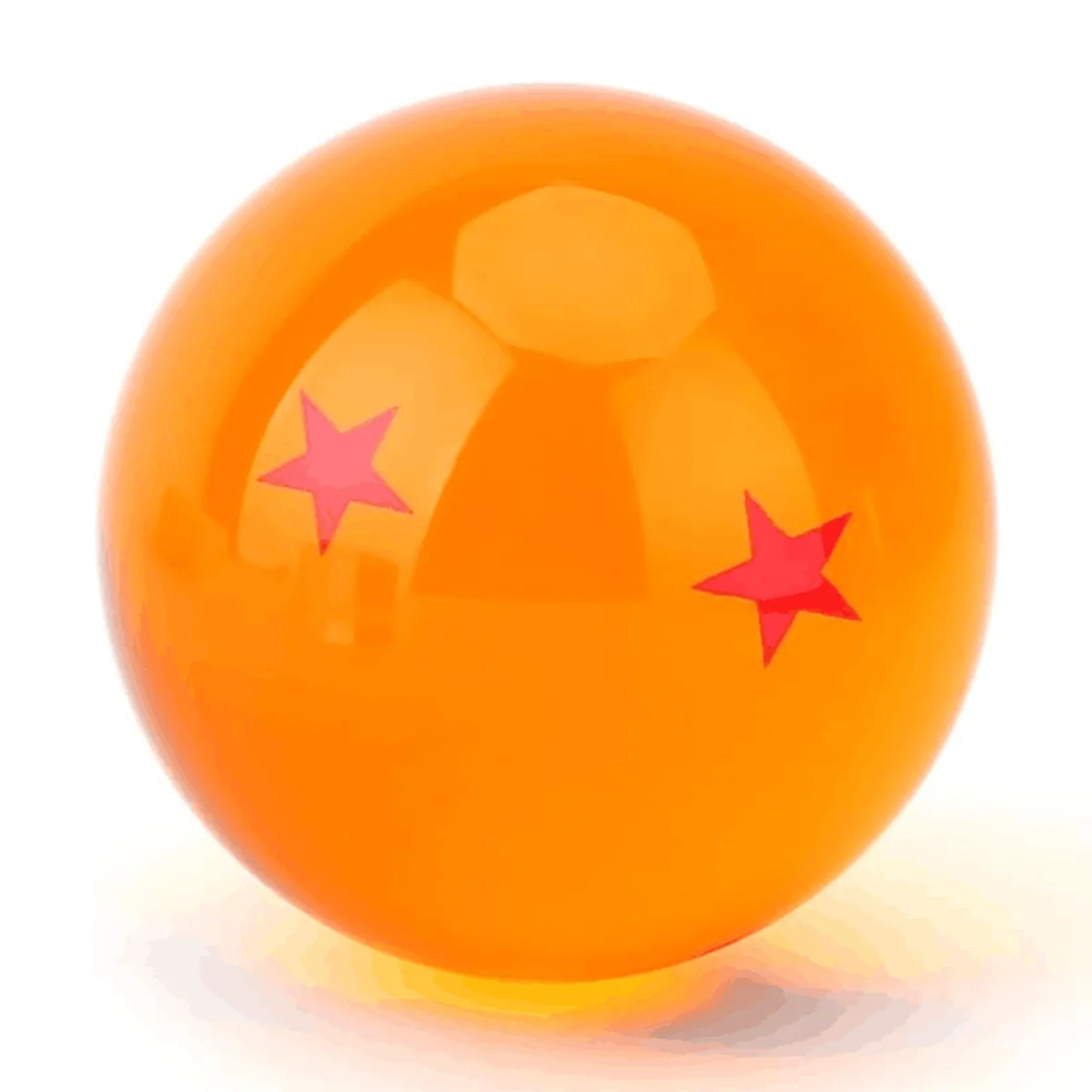Dragon Ball Z 3,5 cm Estrelas Bola de Cristal Anime Laranja Cristal Enfeites de Mesa Coleção de Brinquedos para Crianças Presente