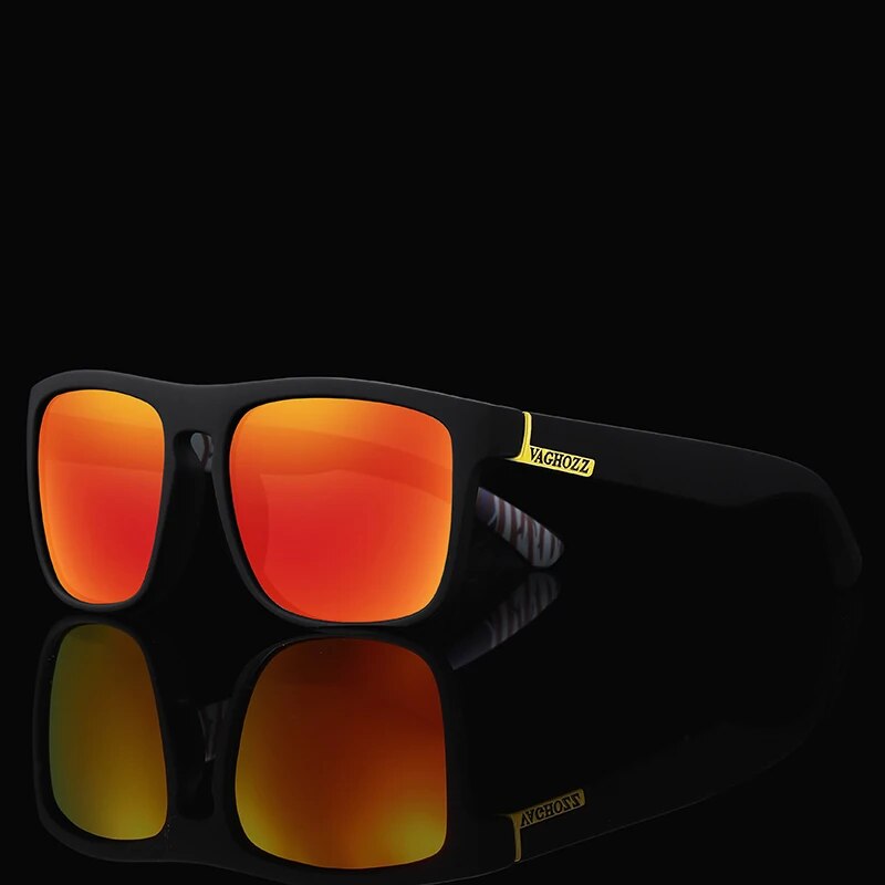 Marca VAGHOZZ, gafas de sol clásicas para hombre UV400, gafas de sol de pesca para mujer, gafas cuadradas para exteriores para hombre, gafas deportivas para conducir