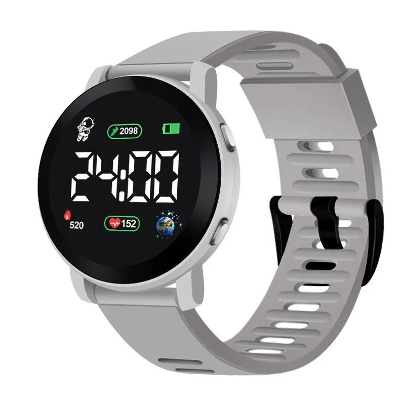 Reloj Digital para niños y niñas, reloj electrónico, reloj de pulsera LED, relojes simples deportivos impermeables a la moda para estudiantes y niños