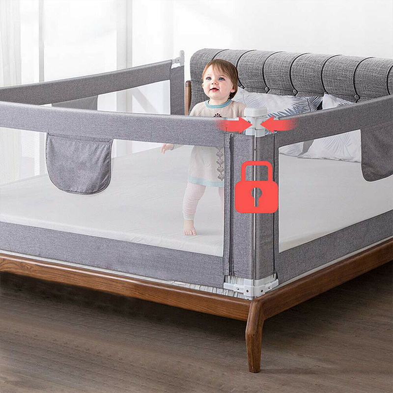Clôture de lit de bébé, barrière de protection pour enfants, clôture de sécurité Anti-chute, barrière de lit de sécurité pour bébé, 1 pièce