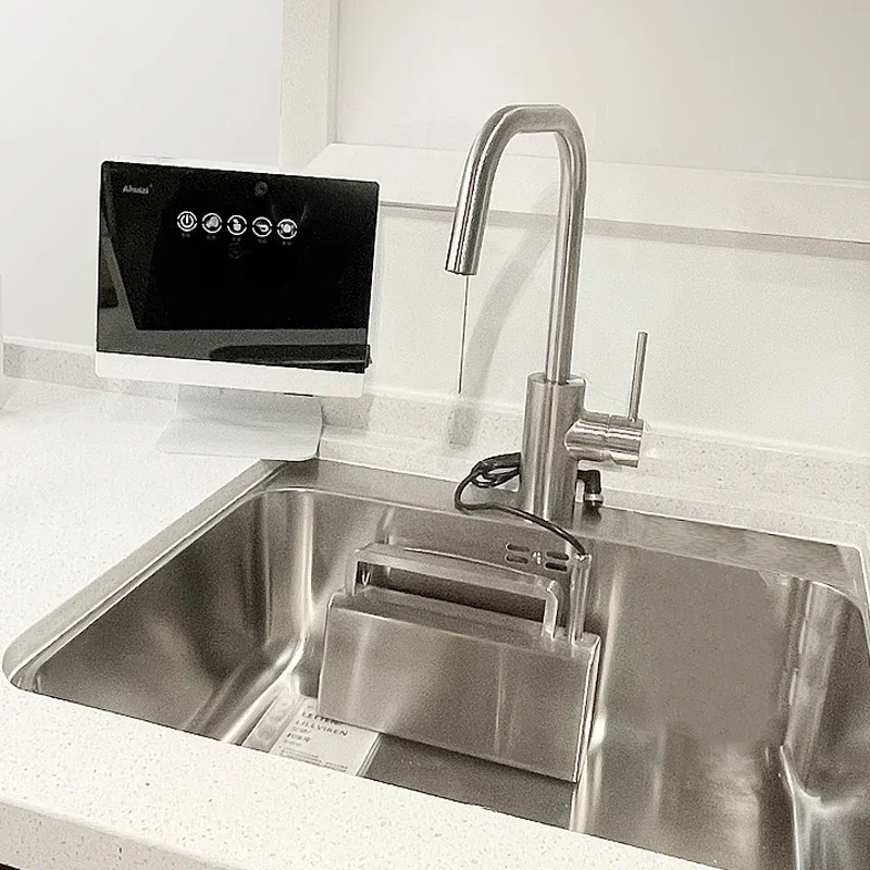 Lavavajillas ultrasónico, fregadero portátil automático para el hogar, lavavajillas pequeño independiente, cocina sin instalación, 110V/220V