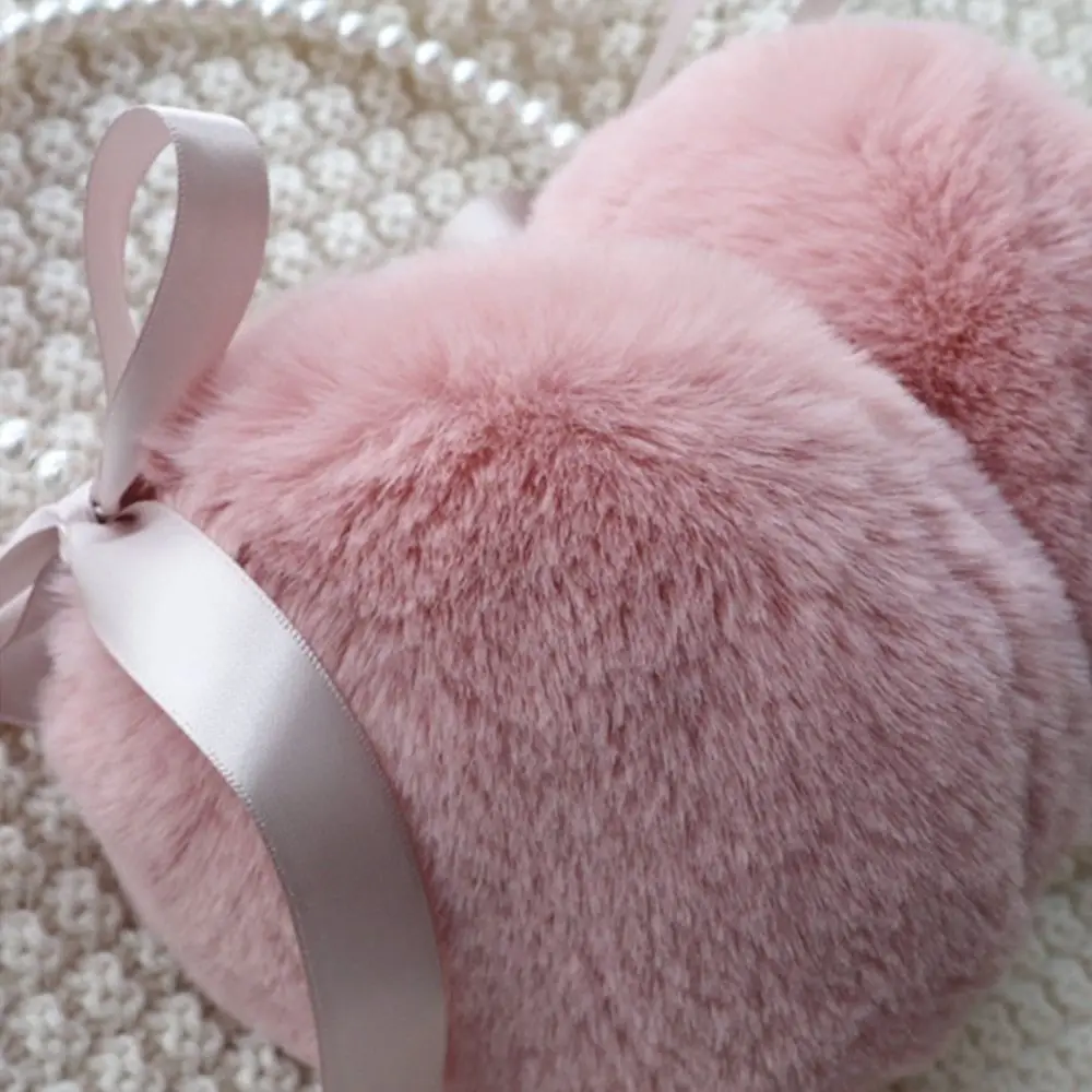 Cache-oreilles en fourrure en peluche pour femmes et hommes, cache-oreilles doux, bande de sauna moelleuse, cache-oreilles confortables, mignon, hiver
