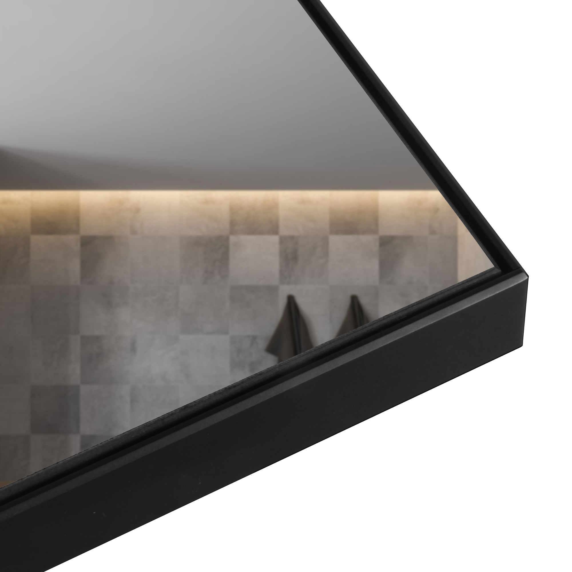 Soulaca-大型のスマートテレビ画面,バスルーム用,ミラーテレビ,消えるipx6,防水,スパ,Googleシステム,wifi,Bluetooth, 43インチ,4k