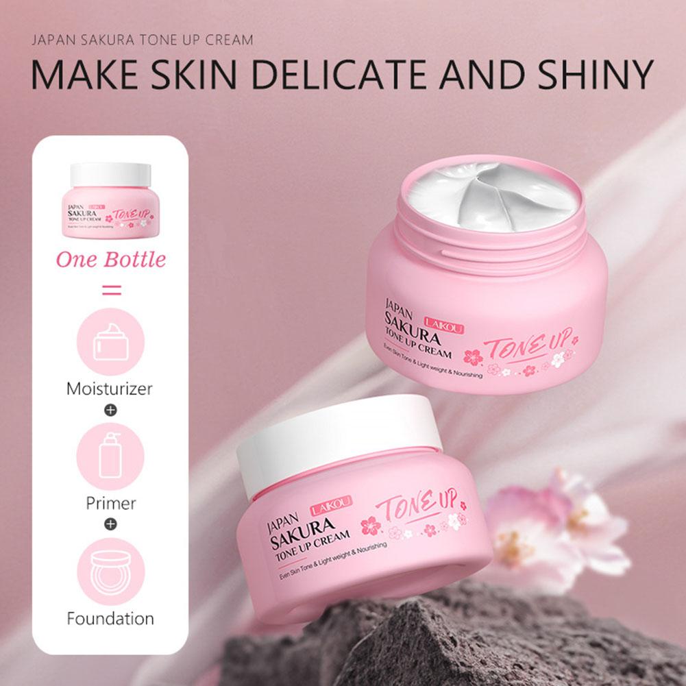 Sakura Blossom Face Cream Deep Hydration Moisturizer Smoothing Firming Japan Whitening Cream Anti-Aging Skin Care Comestics