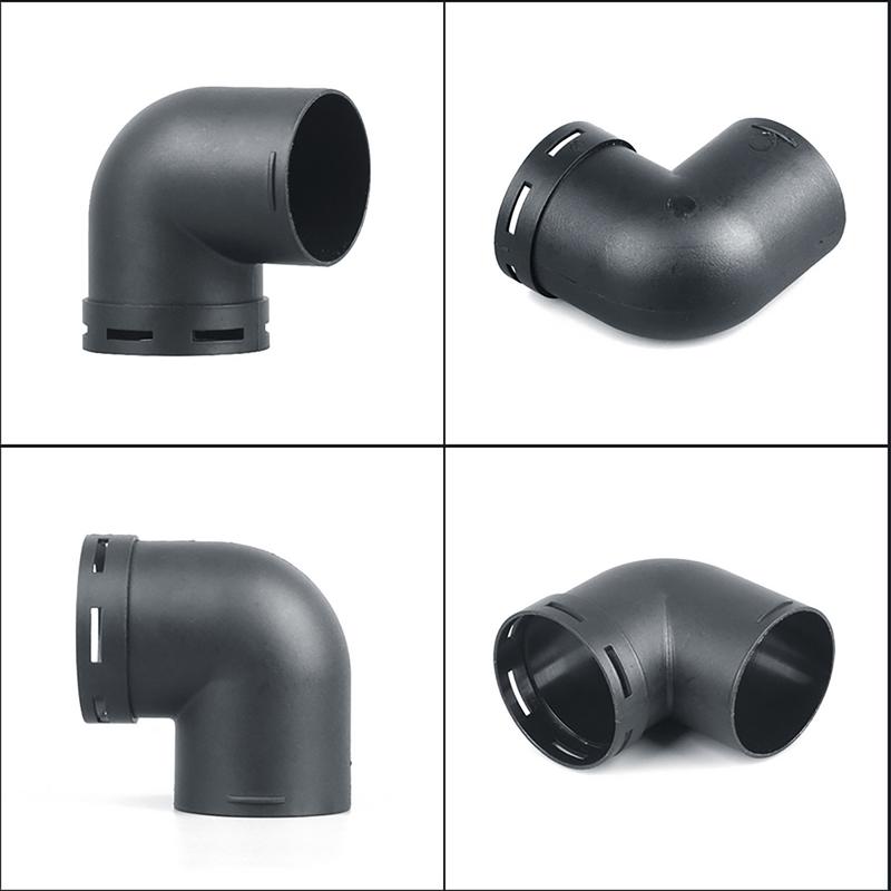 60mm/75mm L-Shaped Air Pipe Elbow Outlet Connector For Webasto Diesel Heater/Parking Heater Car Accessories