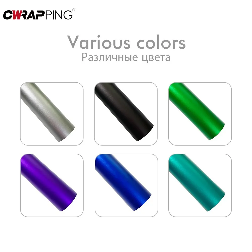 30/50x150 ซม.รถน้ําแข็งฟิล์มไวนิลห่อChrome Mattภาพยนตร์รถสติกเกอร์สําหรับDIY AutoภายในภายนอกDecalอุปกรณ์เสริม
