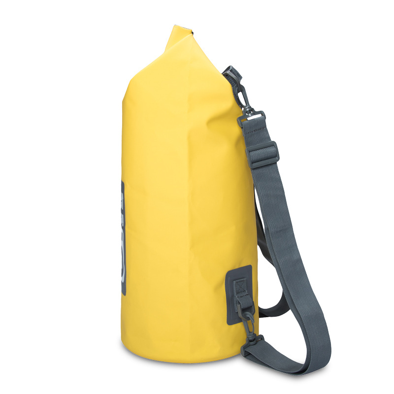 5L/10L/15L/20L กีฬากลางแจ้ง PVC กันน้ําสําหรับเรือแคนู Kayak ล่องแก่งว่ายน้ําชุดเดินทางกระสอบกระเป๋าเป้สะพายหลัง