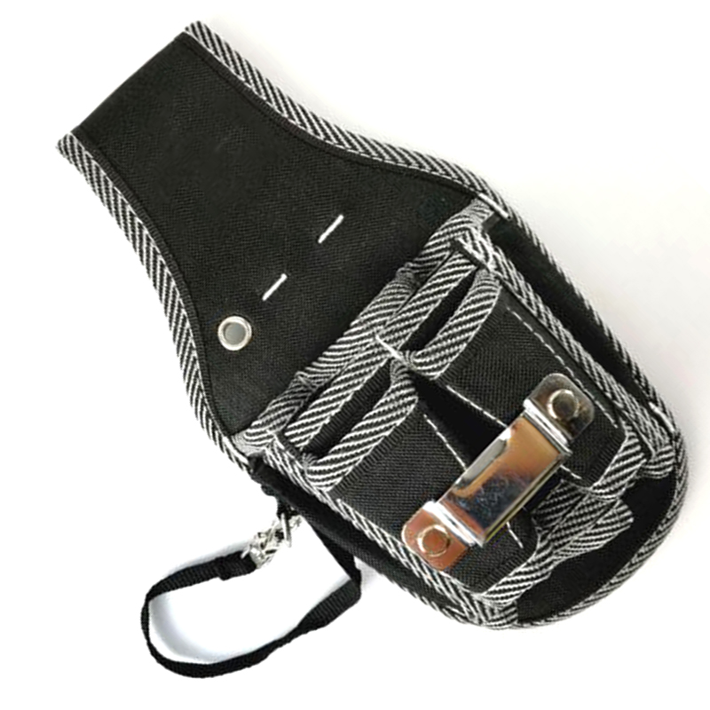 Multifunctional Tool Bag Nylon Fabric Tool Belt Screwdriver Kit Holder Tool Bag Pocket Pouch Bag Electrician Waist Pocket Case