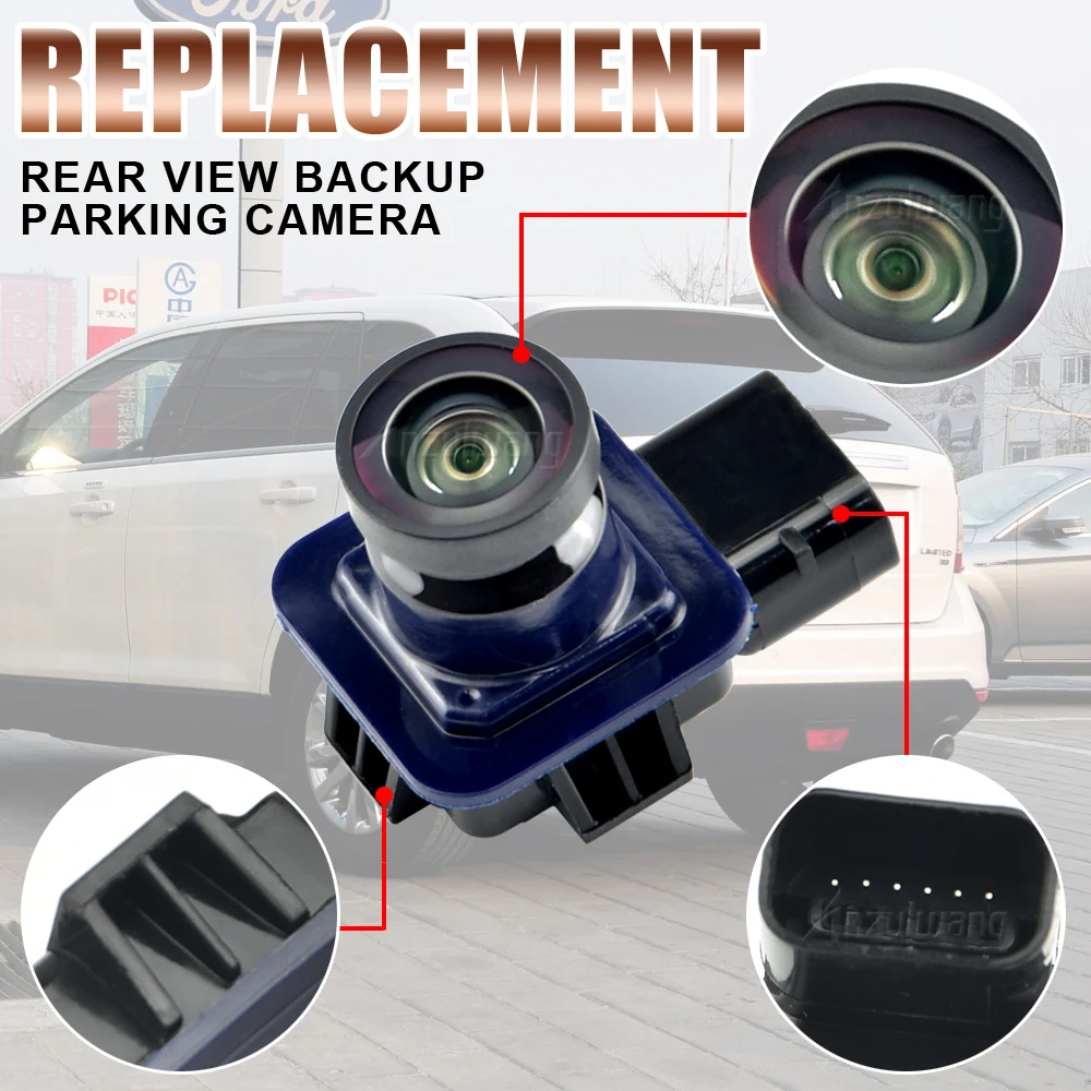 Câmera reversa do veículo para ford edge 2011 2012 2013 2014 2015 câmera de estacionamento de backup traseira BT4Z-19G490-B bt4z19g490a