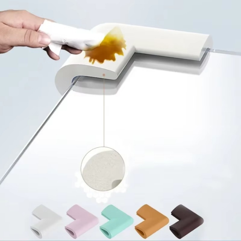 4 pçs protetor de canto de segurança do bebê proteção da criança mesa de café de vidro ângulo protetor de canto fita protetor de cabeça do bebê