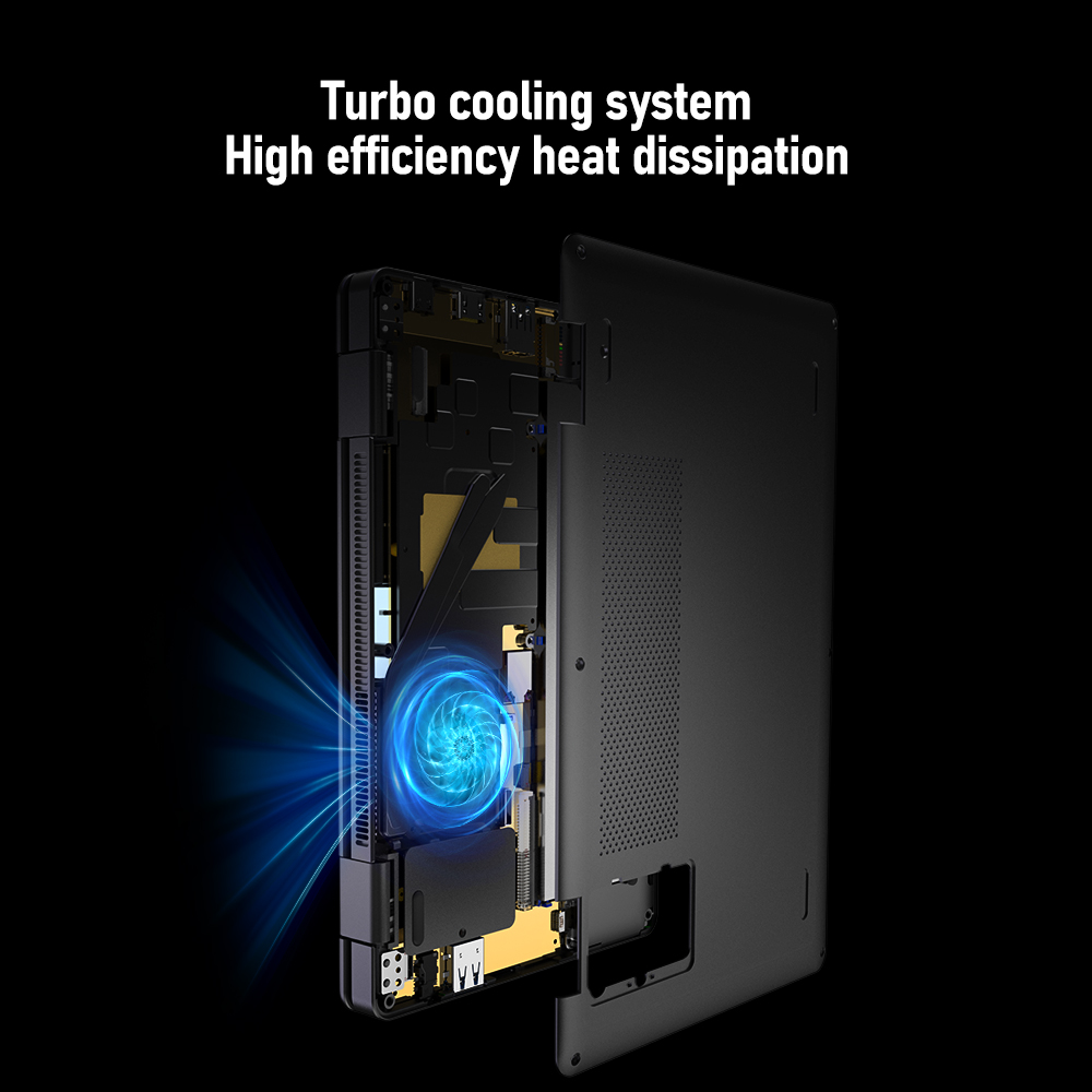 Zwide IntelN150 12GB Memory 512GB SSD Hard Disk Windows 11 Home Portable Laptop Notebook Mini PC Touch Screen