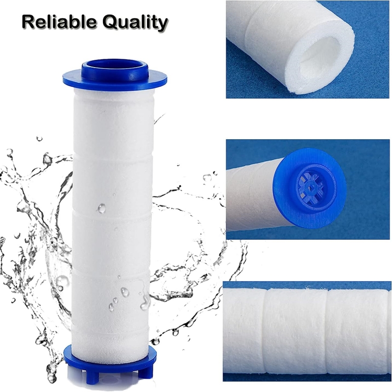 10Pcs Replacement Shower Filter Cartridge shower water filter Remove Chlorine/Fluoride/Hard Water for Most Hand Held Showerhead
