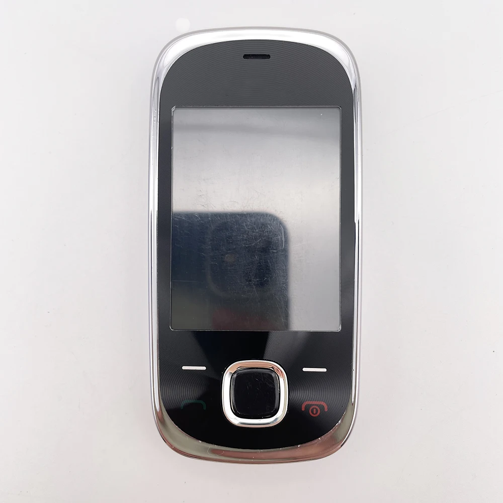 Original Unlocked 7230 3MP Bluetooth FM Bluetooth Mobile Phone Russian Arabic Hebrew Keyboard Made in Finland