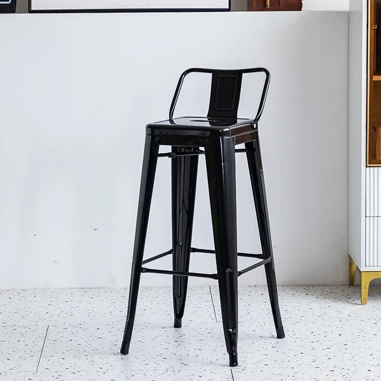 Luxury Minimalist Nordic Modern Office Bar Chair High Cafe Barber Bar Chair Computer Taburete Alto Cocina Home Furniture