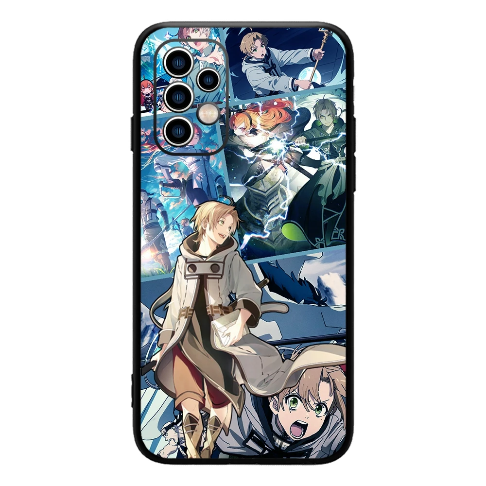 Mushoku Tensei (season 2) Rudeus Fitz Roxy Elinalise Phone Case For SAMSUNG Galaxy A54 53 52 51 F52 A71 note20 ultra S23 M30 M21