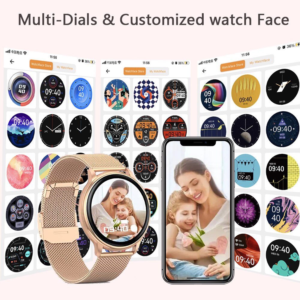 MEVADEN-Bluetooth chamada relógio inteligente para homens e mulheres, relógios personalizados, esporte fitness tracker, freqüência cardíaca, android, ios, y22
