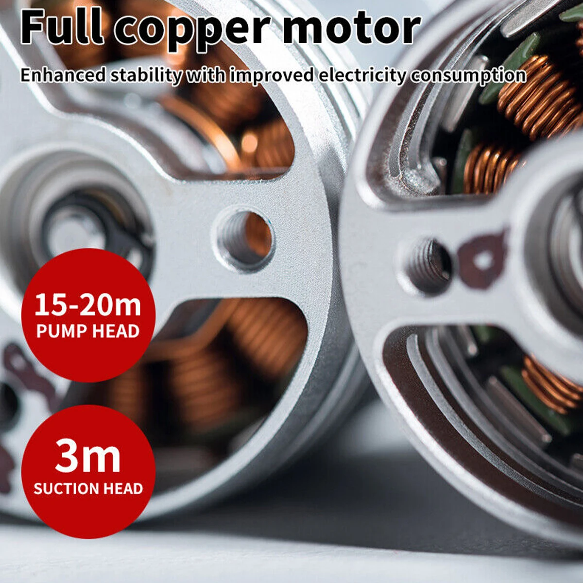 160PSI ปั๊มน้ำไดอะแฟรมแรงดันสูง12V ปั๊มน้ำแบบมัลติฟังก์ชั่นปั๊มน้ำ7.5L/นาที
