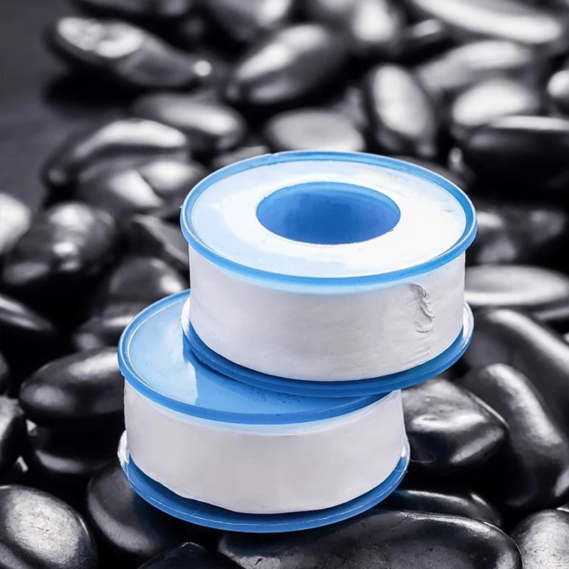 Fita de vedação para tubulação de água, 3 p, ptfe, sem óleo, rosca de encaixe, fita branca, vedação de linha de tubulação, matéria-prima, essencial para casa