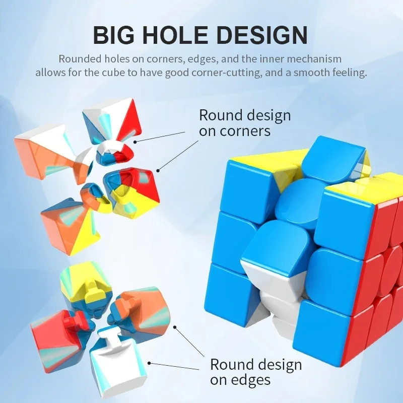 Moyu meilong cubo mágico 3x3 2x2 profissional 4x4 espelho especial velocidade quebra-cabeça crianças brinquedos presente 3x3x3 original húngaro cubo mágico