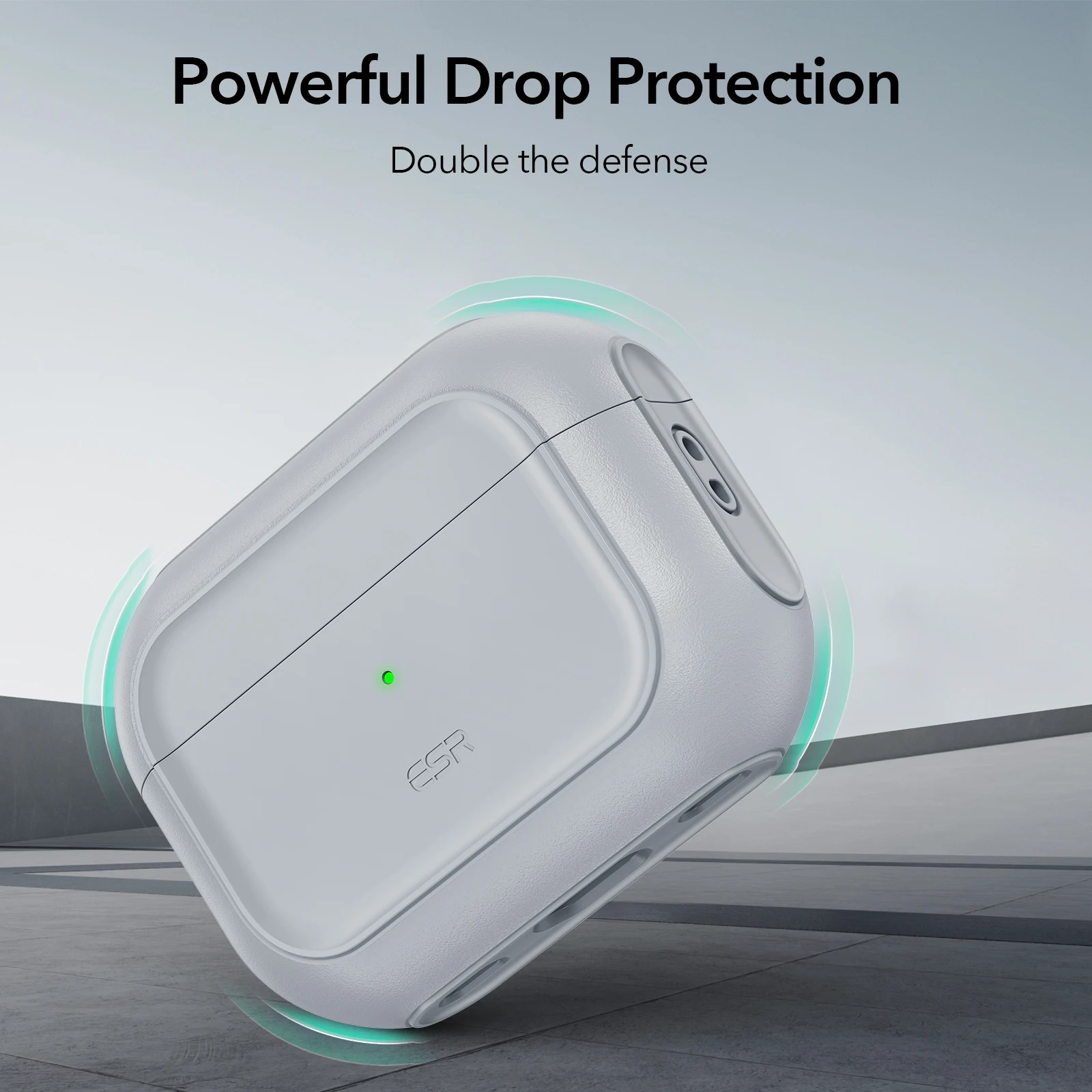ESR para Funda AirPods Pro 2 con Cordón Compatible con Funda MagSafe Airpods Pro 2023/2022/2019 (USB-C/Cable Lightning)