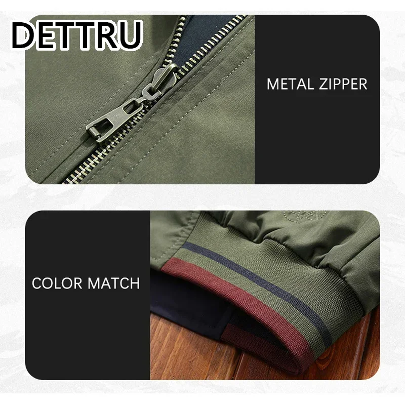 Neuankömmling Herren-Freizeitjacke, trendige, doppelseitige Jacken mit Stehkragen