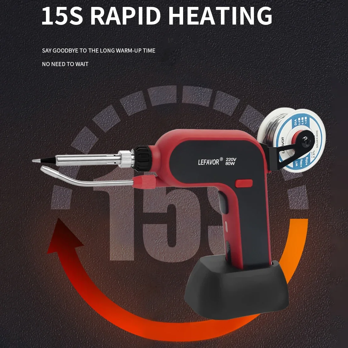 80W/120W Tin Electric Soldering Iron Gun Portable Automatically Send Tin Fast Welding Gun Internal Heating Welding Solder Tools