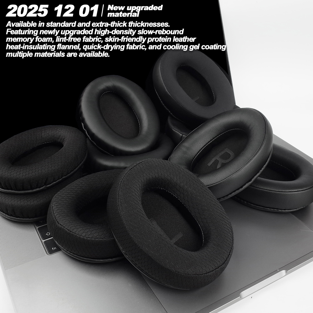 Сменные амбушюры из пенопласта для наушников HyperX Cloud 123 Alpha, II,III, Stinger, Silver, Core, X, S, Pro, подушечки из пены с эффектом памяти, протеиновые