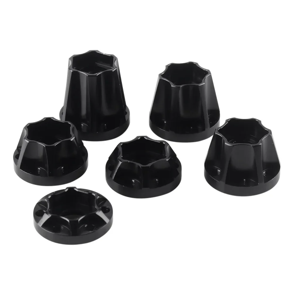 INJORA Nhôm CNC 12Mm Bánh Xe Lục Giác Trung Tâm Cho 1/10 RC Xe Bánh Xích Xe 1.9 2.2 Bánh Xe Vành Trục SCX10 Capra redcat Gen8 VS4-10