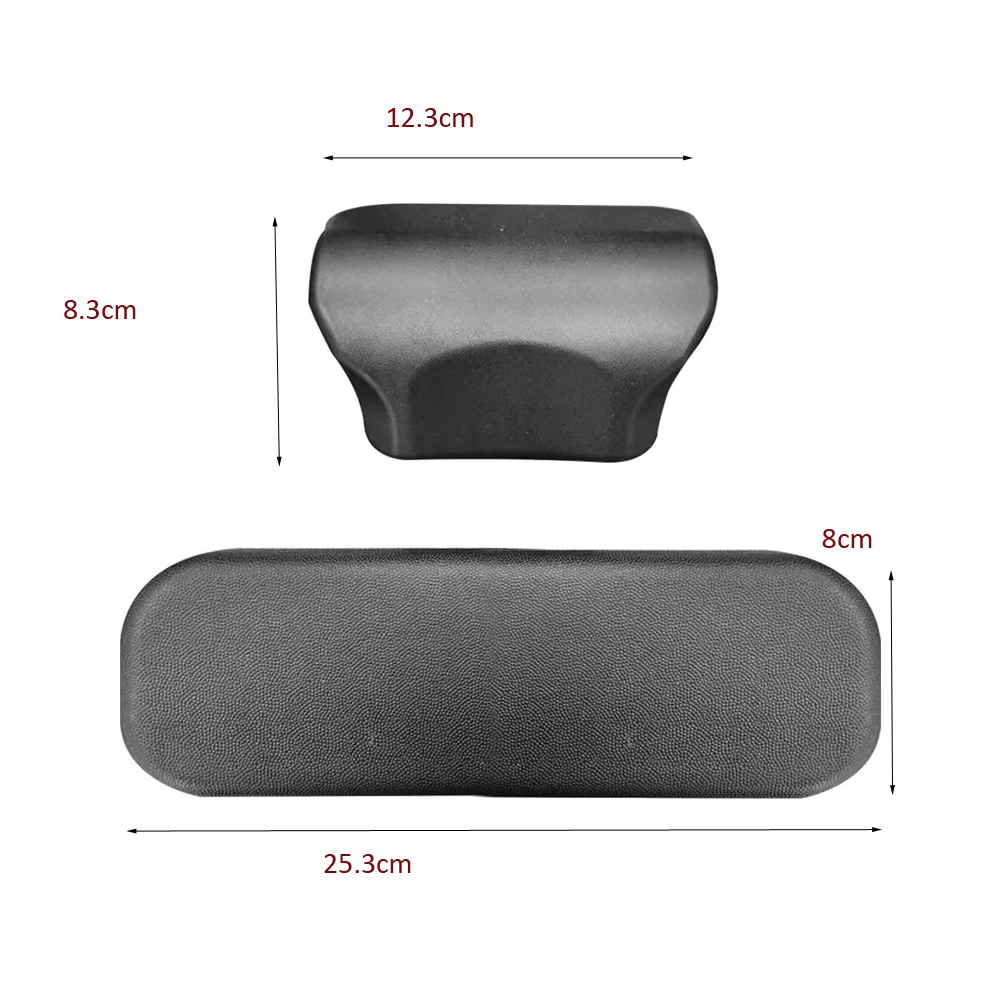 Motorfiets Passagier Rugleuning Rugkussen Universeel zelfklevend Schokbestendig Moto Achter Top Case Box Bagage Kussen Rugleuning