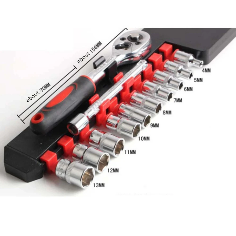 BS1, juego de barril de llave rápida de 12 piezas, herramienta de reparación de bicicletas y motocicletas, Hardware, Kit de herramientas múltiples para coche y barco, fácil de llevar