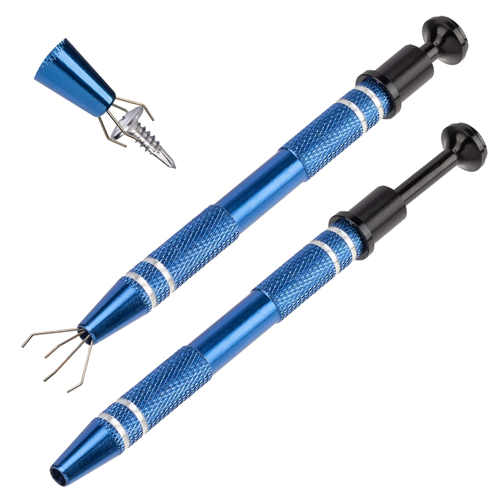 Professional 4 Claws Tweezers IC Extractor Jewelry Tweezers Precision Parts Clamp Tweezers Electronic Component Pick Up Puller