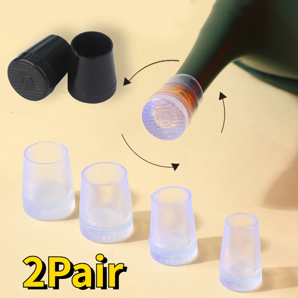 2 pares de tapones protectores de talón de silicona redondos antideslizantes de tacón alto para novia, cubiertas de baile de aguja latina, accesorios para zapatos de boda