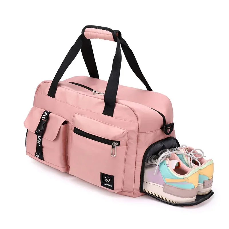 Bolsa de viagem masculina casual nova bolsa esportiva para mulheres bolsa de ombro grande bolsa crossbody duffle