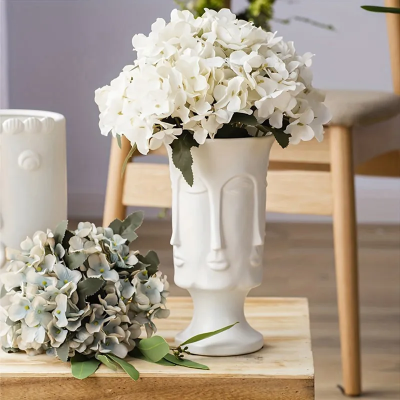1/3 stücke Seide Künstliche Blumen Hortensien Hochzeit Brautstrauß Hause Zimmer Vase Garten Wand Festival Diy Geschenk Dekoration Heißer verkauf