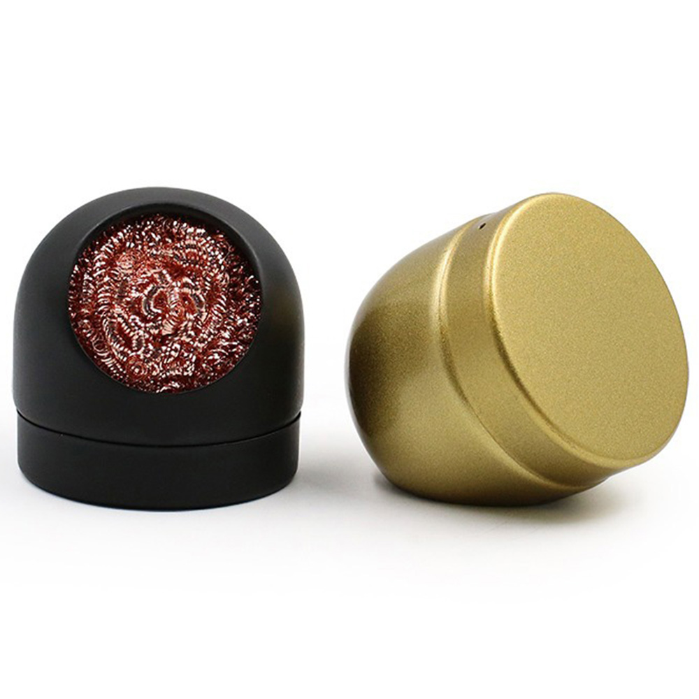 STONEGO Metalldrahtständer Schweißen Entlöten Lötkolben Spitze Schlauchreiniger Reinigung Stahlkugel Mesh Filter