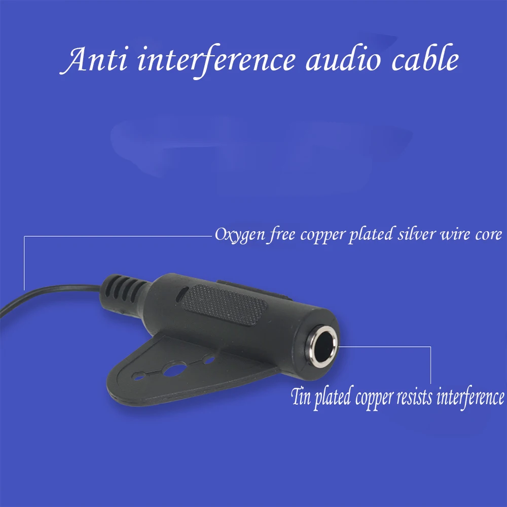เครื่องมือ Universal Pickup กีตาร์ Pickup Piezo Contact ไมโครโฟน Pickup สําหรับกีตาร์ไวโอลินกีตาร์อุปกรณ์เสริม