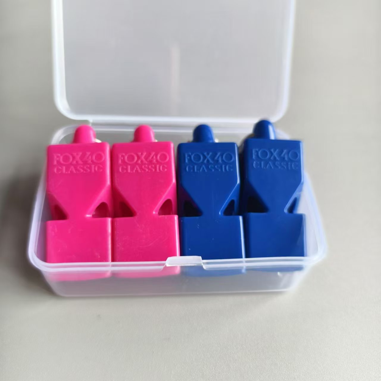 Classic Referee Whistle, Outdoor Rescue Whistle, Pe Teacher Coach Whistle, 4Pcs in Box