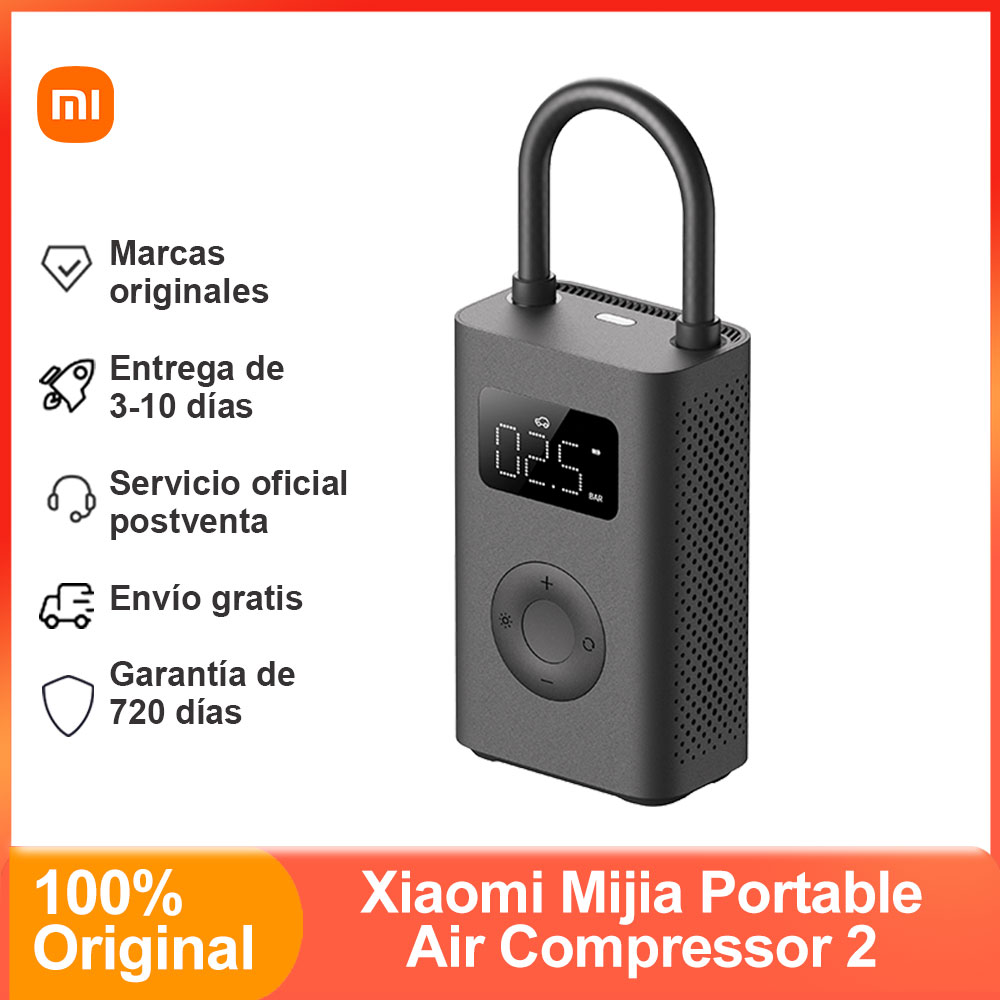 Xiaomi Mijia Luchtpomp 2 25% Snelheid Boost Mini Draagbare Elektrische Luchtcompressor Schat 150PSI Type-C LED Multitool Inflator Xiomi