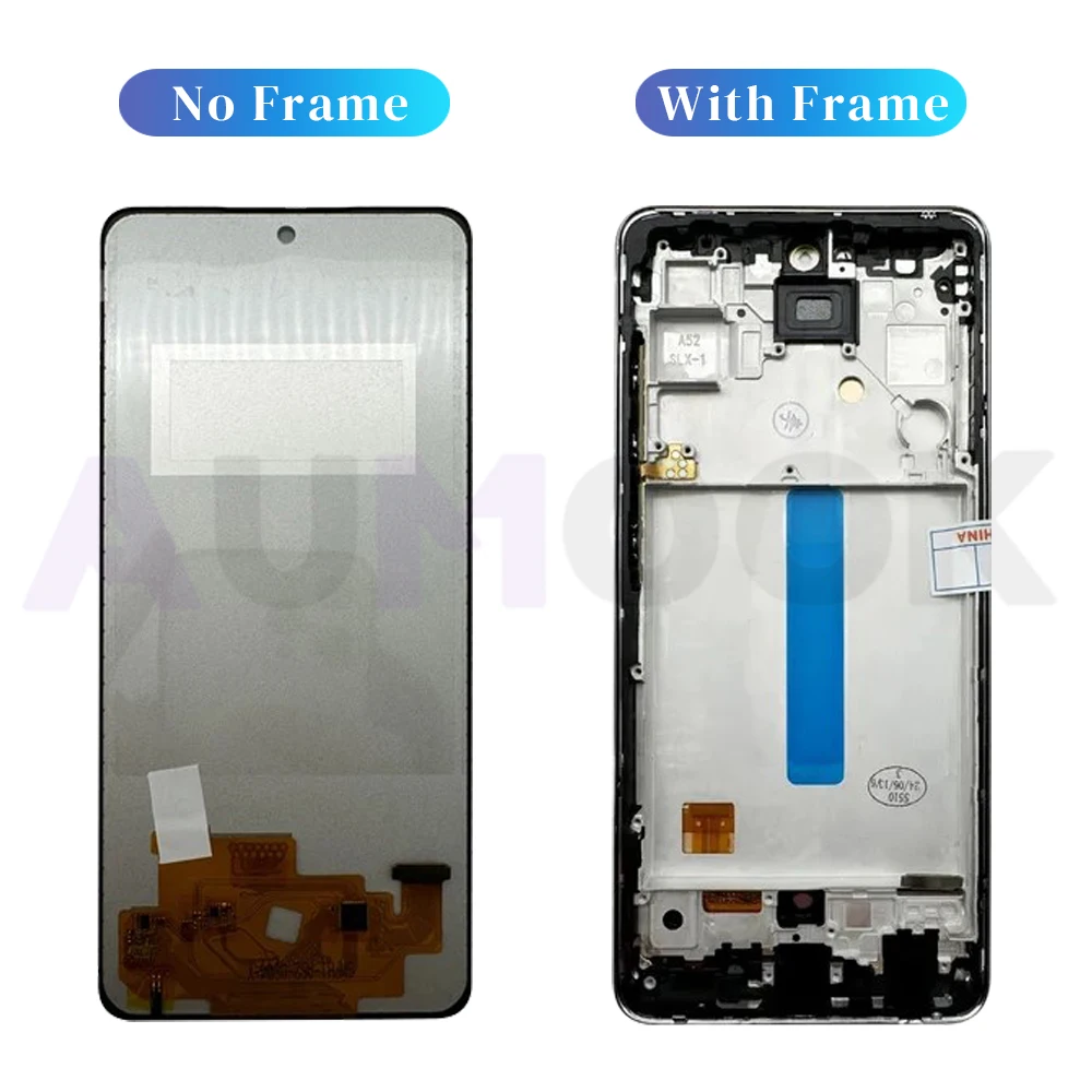 New Super AMOLED For Samsung A52s 5G LCD Touch Screen Digitizer Assembly Display For SAMSUNG A528 LCD Display