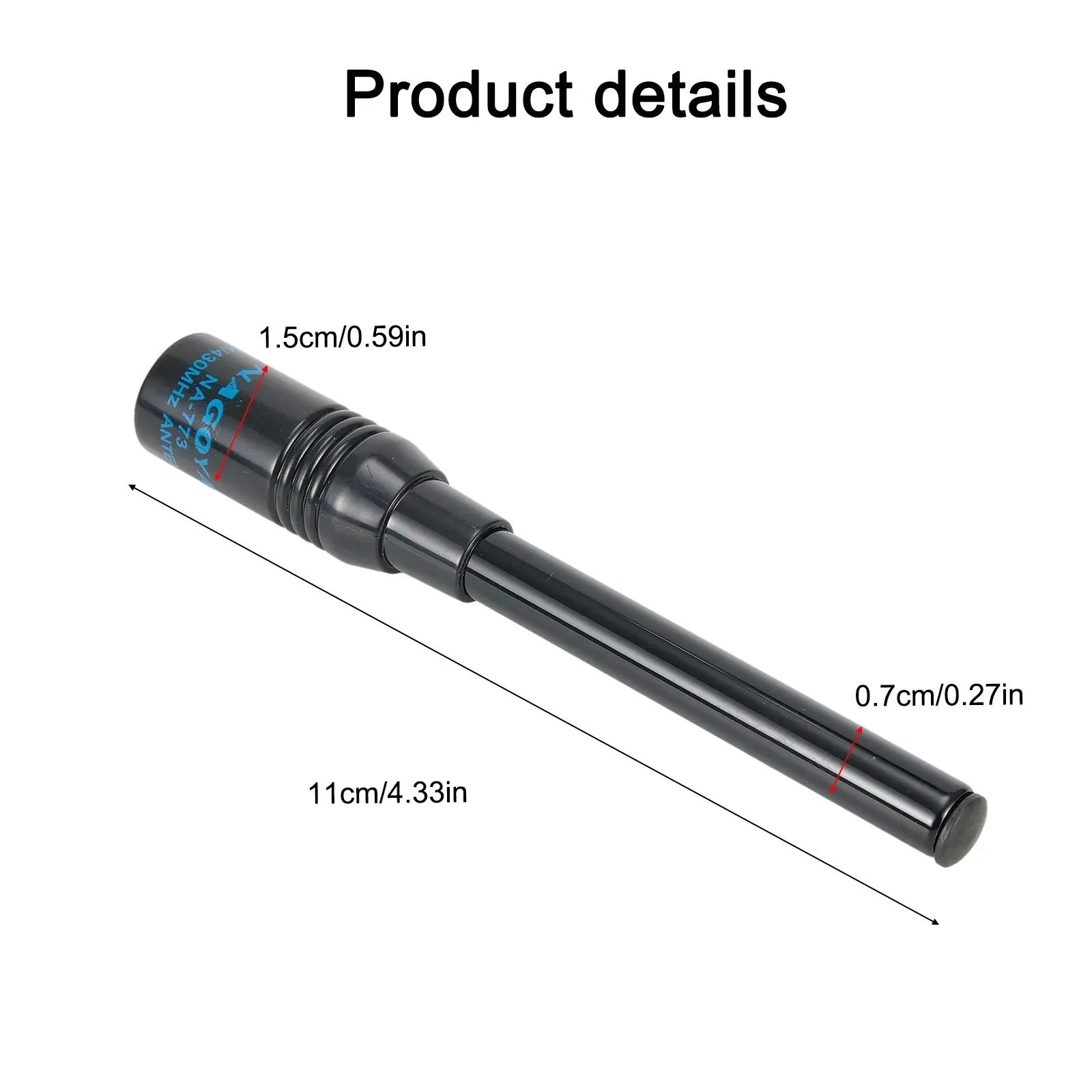 Antena NA-773 receptor de antena fêmea sma para rádio baofeng UV-5R UV-B5 82 BF-888s com sinal 2.15/3dbi