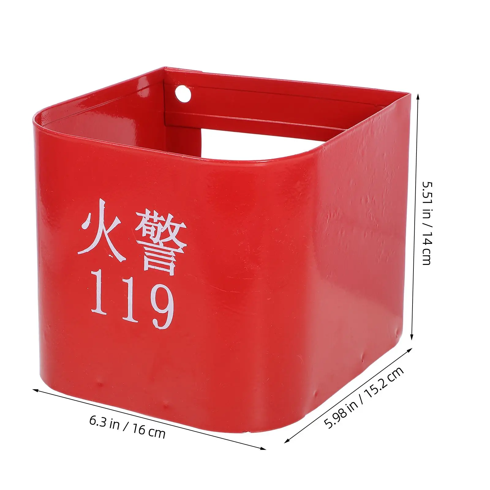 Fire Extinguisher Wall Mount Holder Thickened Spacesaving Iron Bracket Home Office Use Fire Equipment Storage Solution