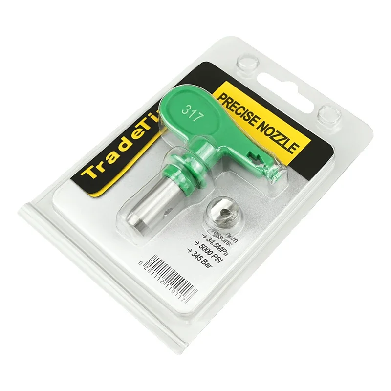 High Pressure 2-5 Series Airless Tips Nozzle with 7-8 Nozzle Guard For Titan Wagner Airless Paint Spray Sprayer Pating Tools