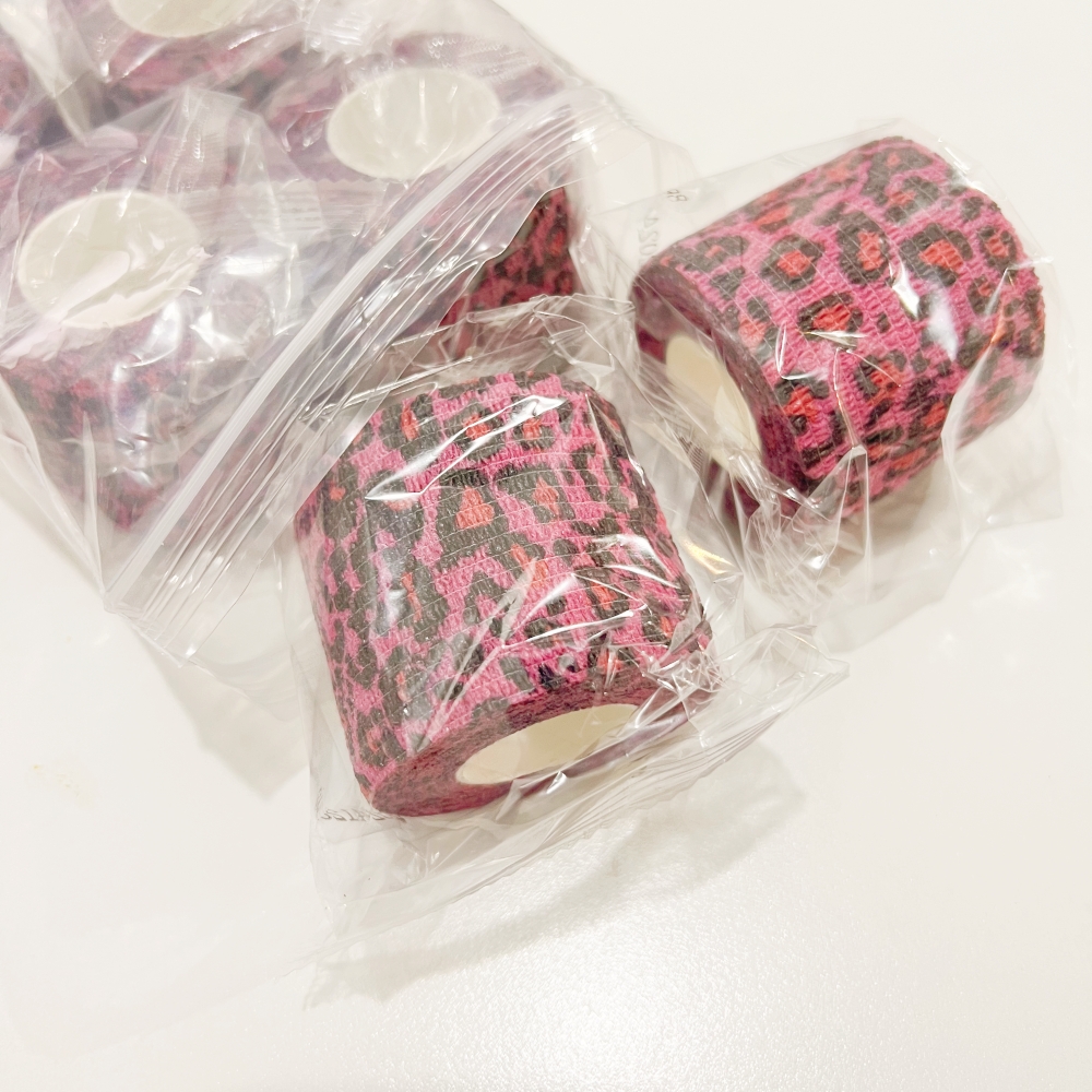 Vendaje de agarre para tatuaje, cintas elásticas, envolturas de cubierta, vendaje autoadhesivo, cinta no tejida impermeable, accesorios para tatuaje, 12/6/3/1 Uds.