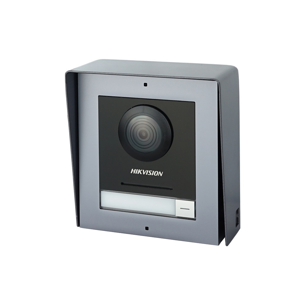 Hikvision-Intercomunicador de Vídeo IP, Multi-Idioma, POE Villa, Módulo Campainha, Estação de Porta, Telefone da Porta, DS-KD8003-IME1 B, 802.3af