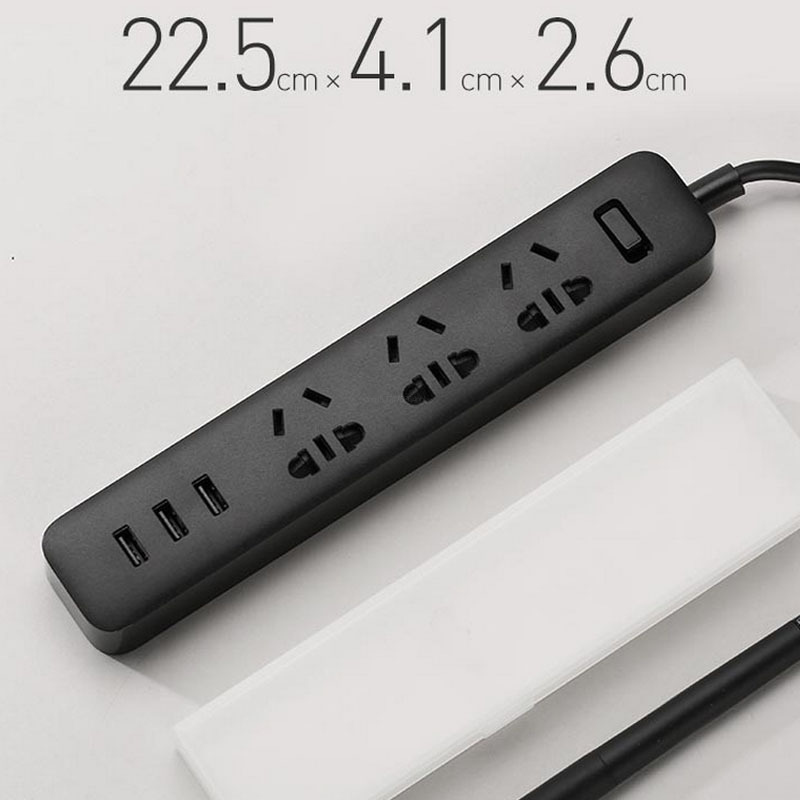 Xiaomi Chính Hãng Nhà Thông Minh Điện Tử Công Suất Dải Ổ Cắm Sạc Nhanh 3 Cổng USB Với 3 Ổ Cắm Phích Cắm Tiêu Chuẩn Dành Cho Nhà Thông Minh cuộc Sống