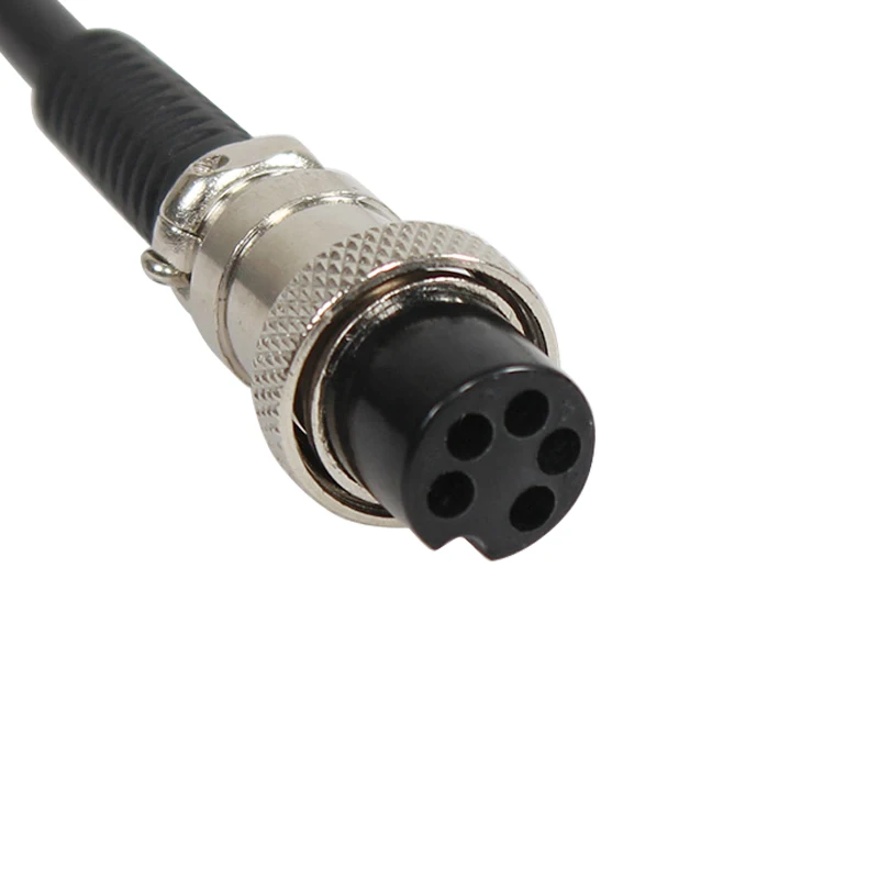 YIHUA 907A Soldering Iron Handle 50W Universal 936 สถานีบัดกรีเตารีดไฟฟ้า 5 หลุมอินเทอร์เฟซเครื่องมือเชื่อมอุปกรณ์เสริม