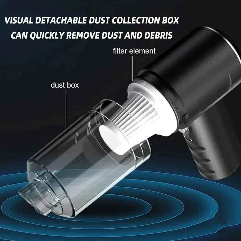 Xiaomi 2900000PA 120W 2 in 1 Wireless Vacuum Cleaner High Powerful Dual Use For Portable Large Suction Home Car Vacuum Cleaner